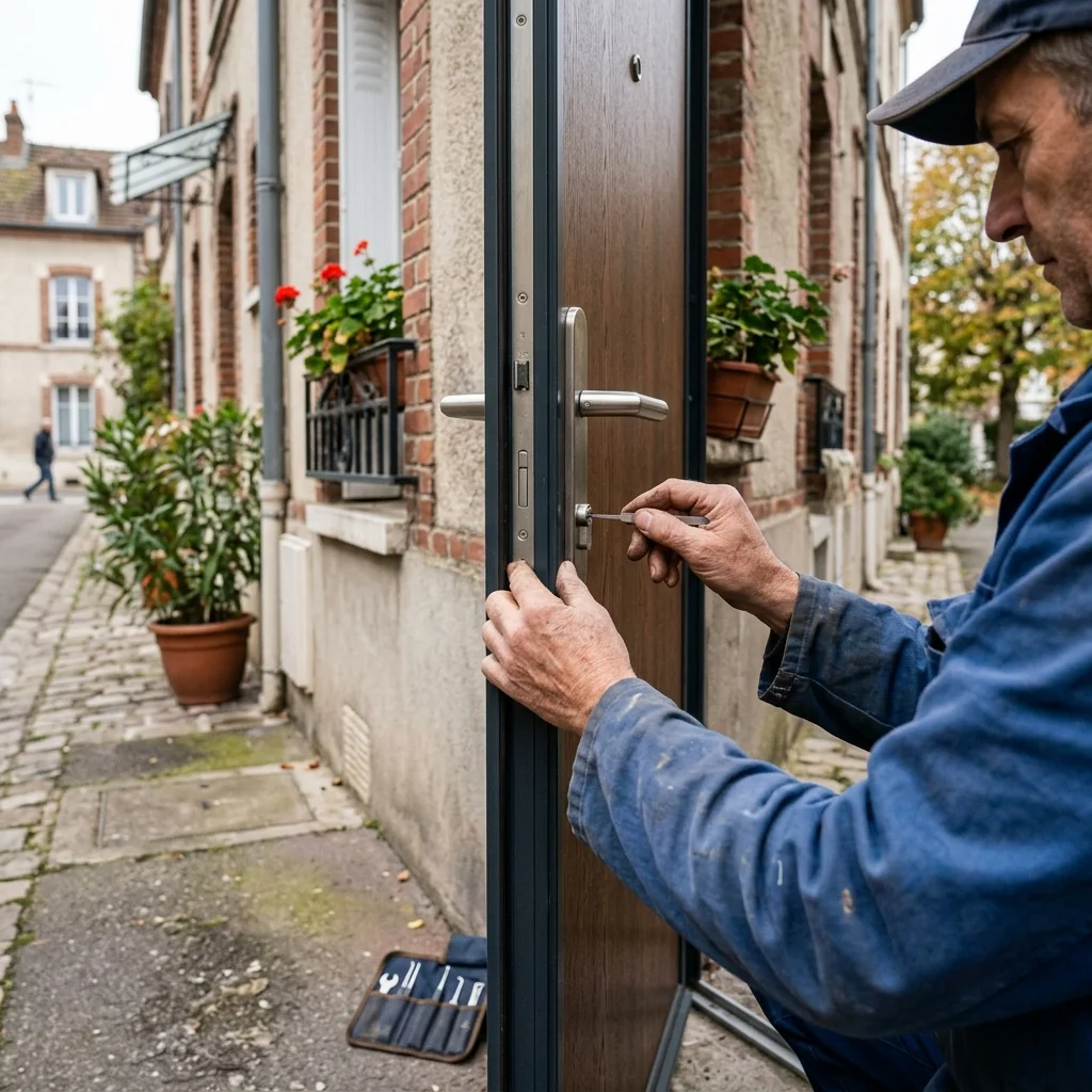 Ouverture porte fermée à clé - Serrurier Ermont